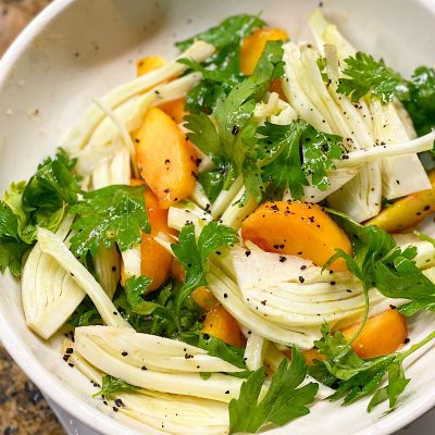 Fennel & Peach Salad