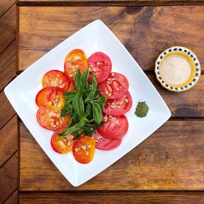 Image of Sliced Tomato Salad