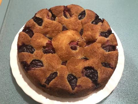 Plum and Almond Cake
