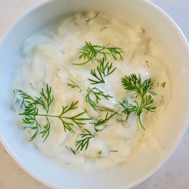 Image of tzatziki sauce