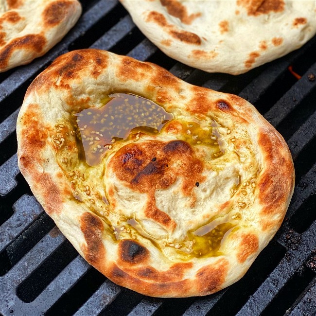 Image of Grilled Za'atar Pita