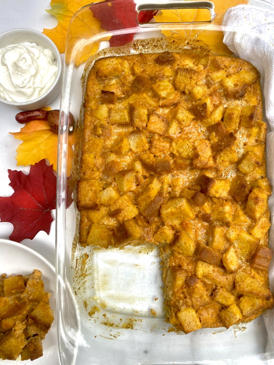 Pumpkin Bread Pudding