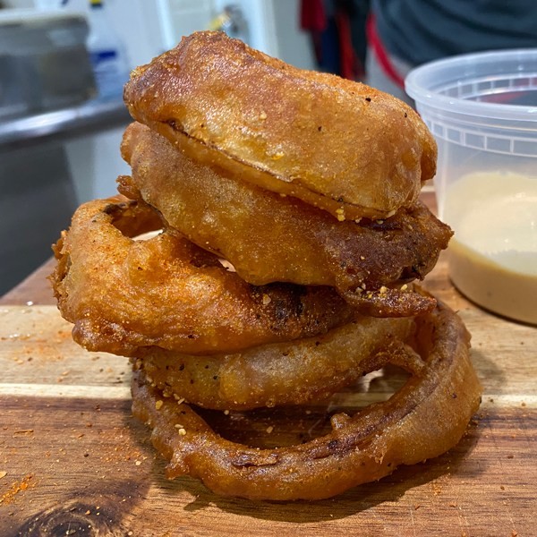 Shannon's Lightening the Load: Trader Joe's Beer Battered Onion Rings