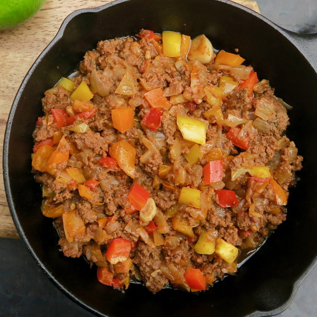 Image of picadillo cuban style & healthy