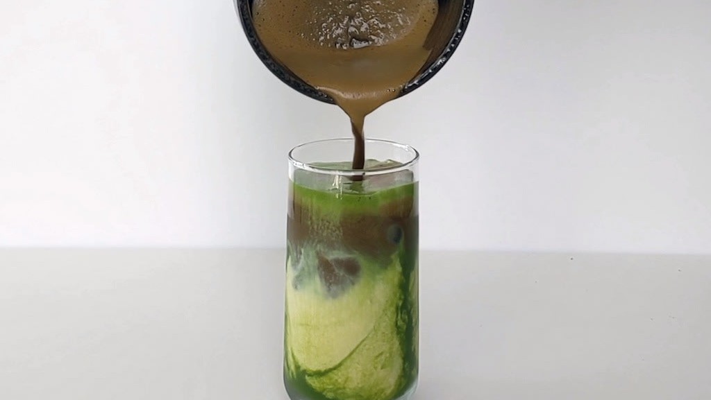 Image of Matcha & Hojicha Fusion Latte