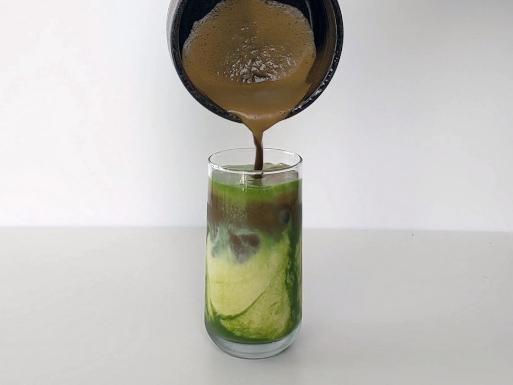 Matcha & Hojicha Fusion Latte