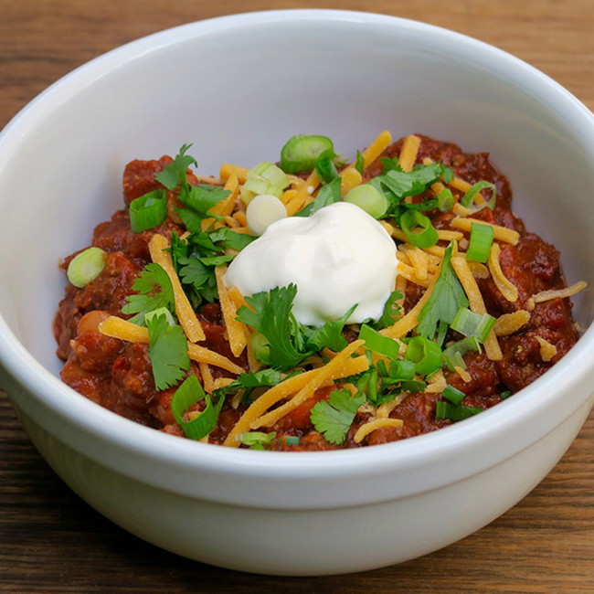 Image of fiesta chili (for a party!)