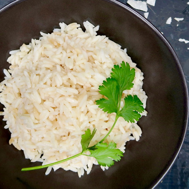 Image of arroz con coco (coconut rice)