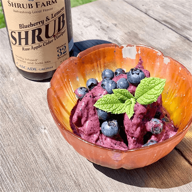 Image of Three-Ingredient Shrub Sorbet