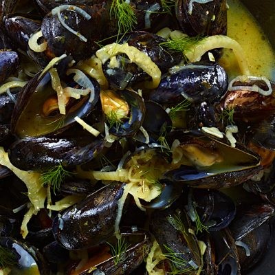 Image of Steamed Mussels with Fennel and Lemon