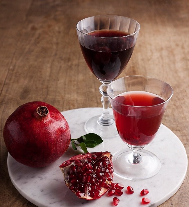 Image of Easy Pomegranate Wine Recipe