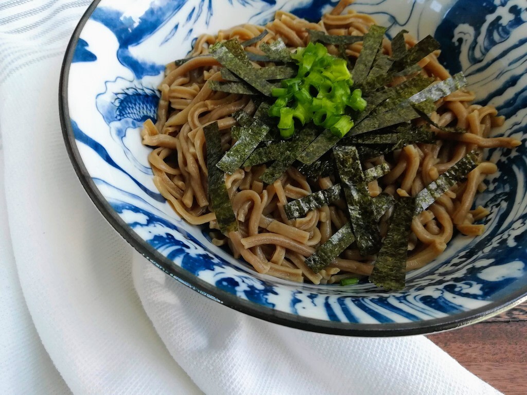 Hojicha Tsukemen Dipping Noodles