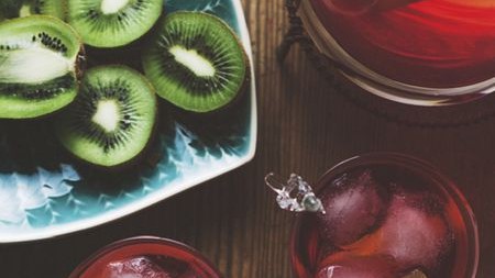 Image of Delicious Strawberry Kiwi Wine Recipe 