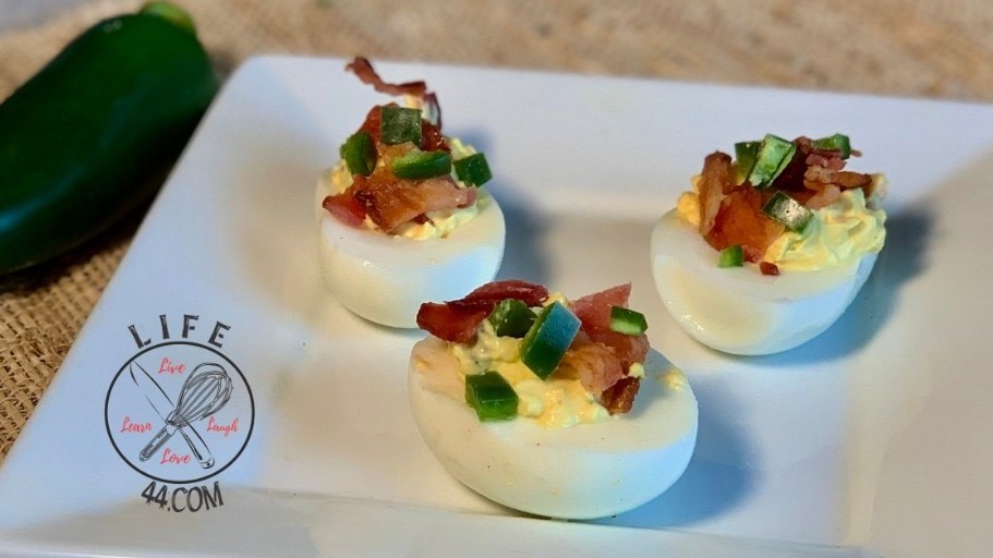 Image of Jalapeño Bacon Deviled Eggs
