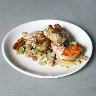 Image of Sillery Shrimp with Apple Slaw