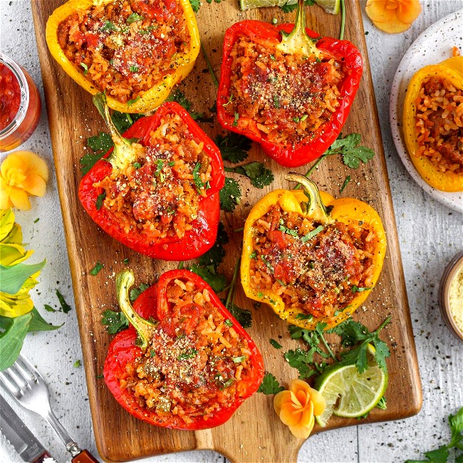 Image of Taco Stuffed Peppers