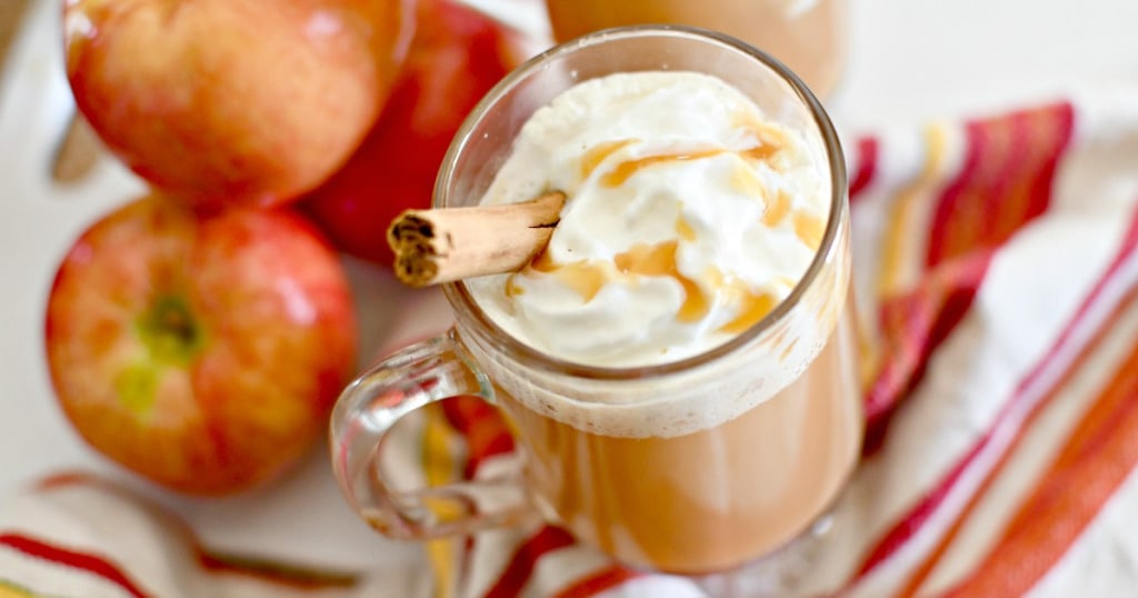 Boozy Caramel Apple Cider