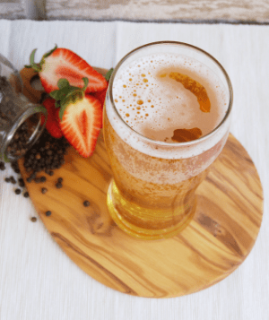 Image of Easy Strawberry Cider Recipe
