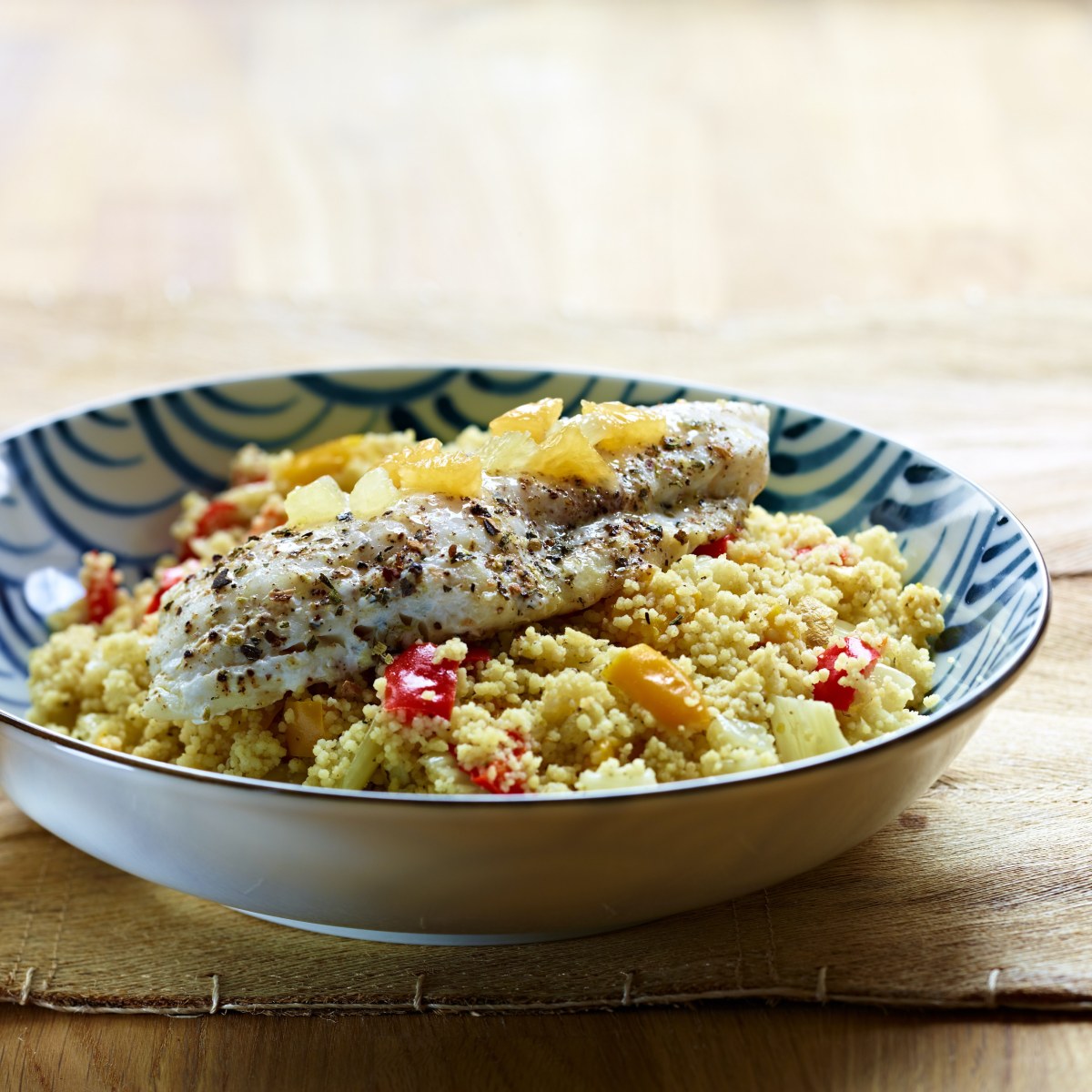 Black Bass Couscous