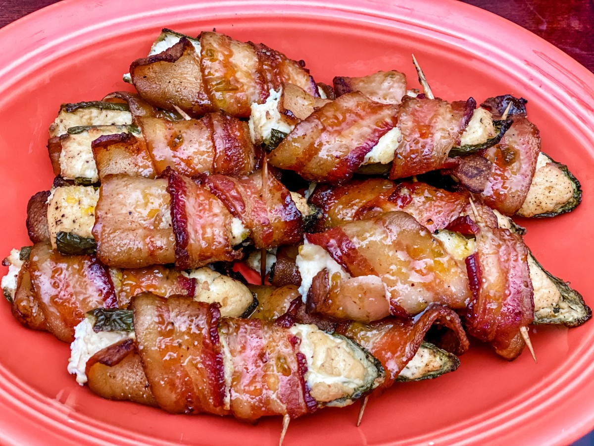 Peach Pepper Jam Jalapeño Poppers
