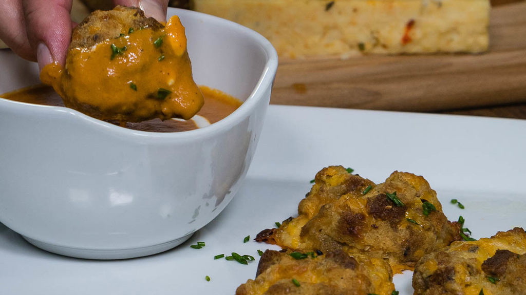 Image of Baked Grilled Cheese Balls