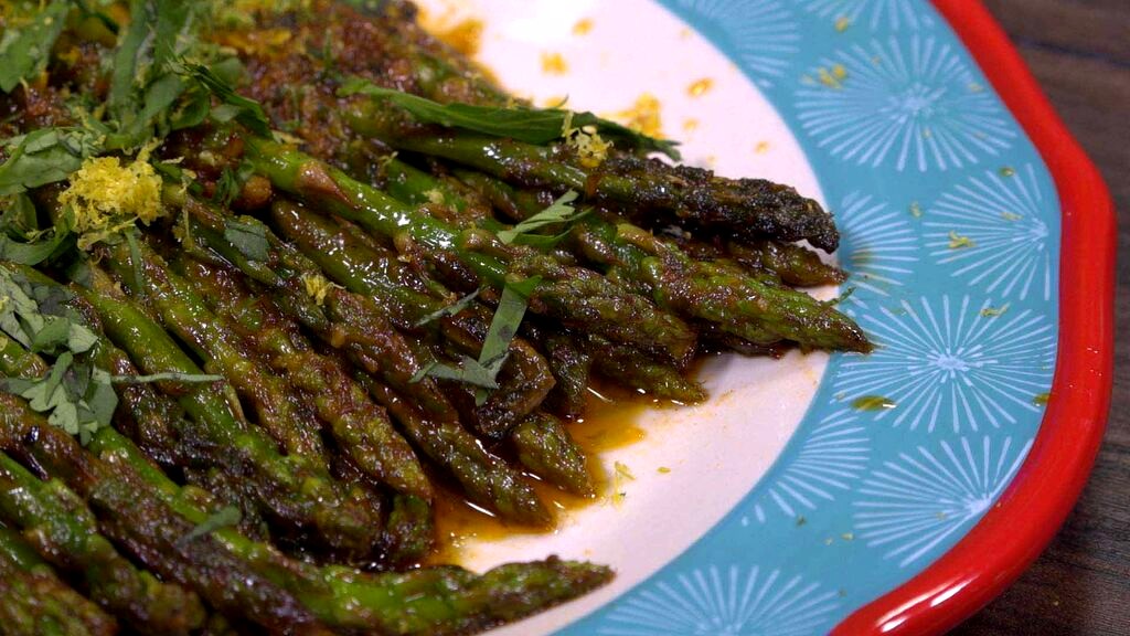 Image of Harissa Butter Asparagus