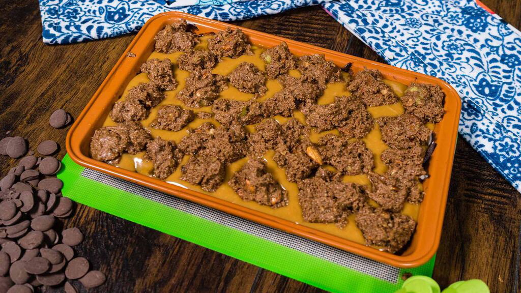 Image of Triple Chocolate Caramel Bars