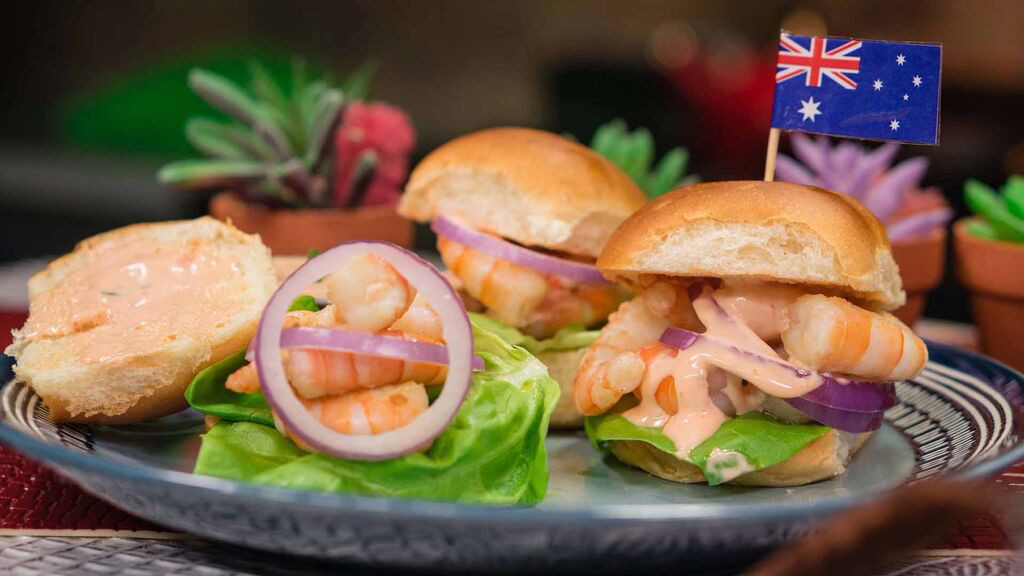 Image of Prawn Burger