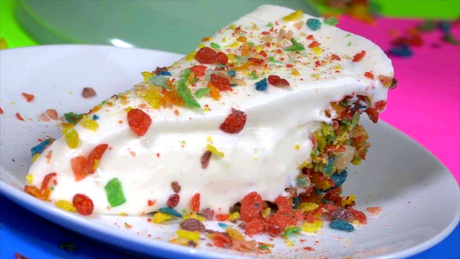 Image of Rainbow Crunch Cheesecake