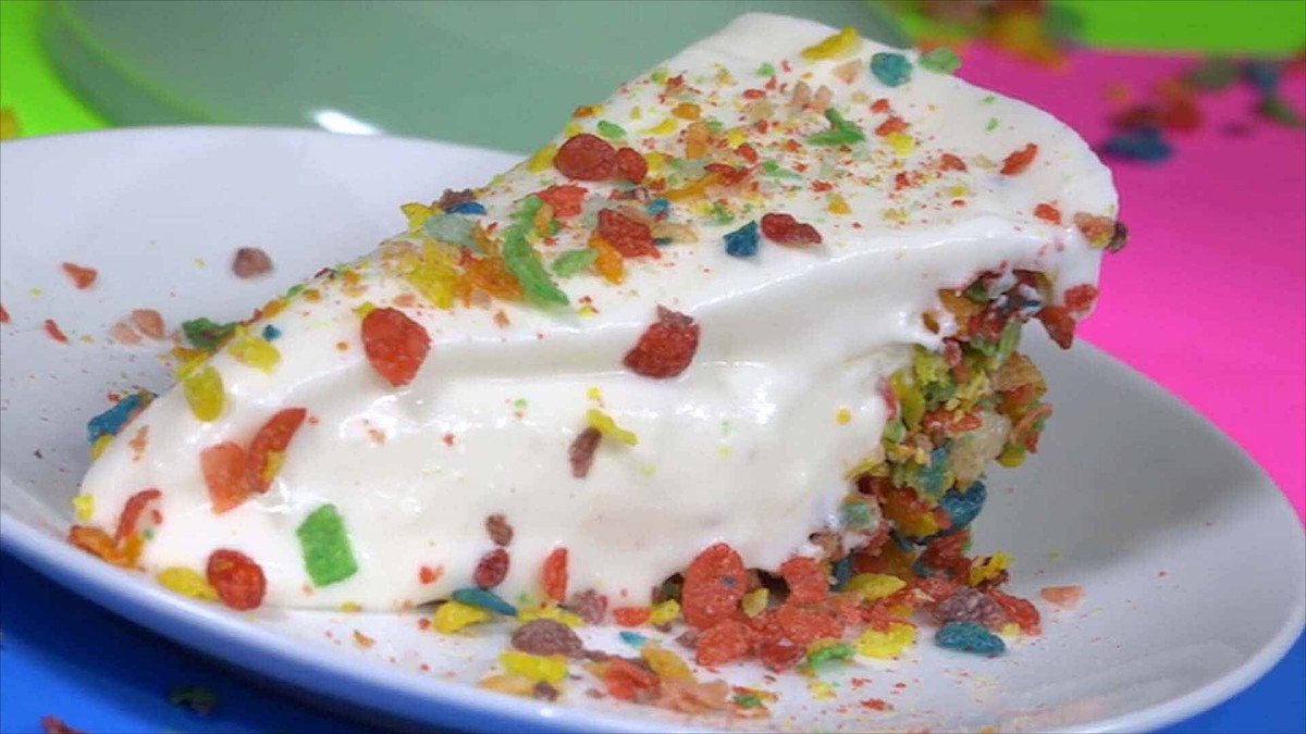 Rainbow Crunch Cheesecake