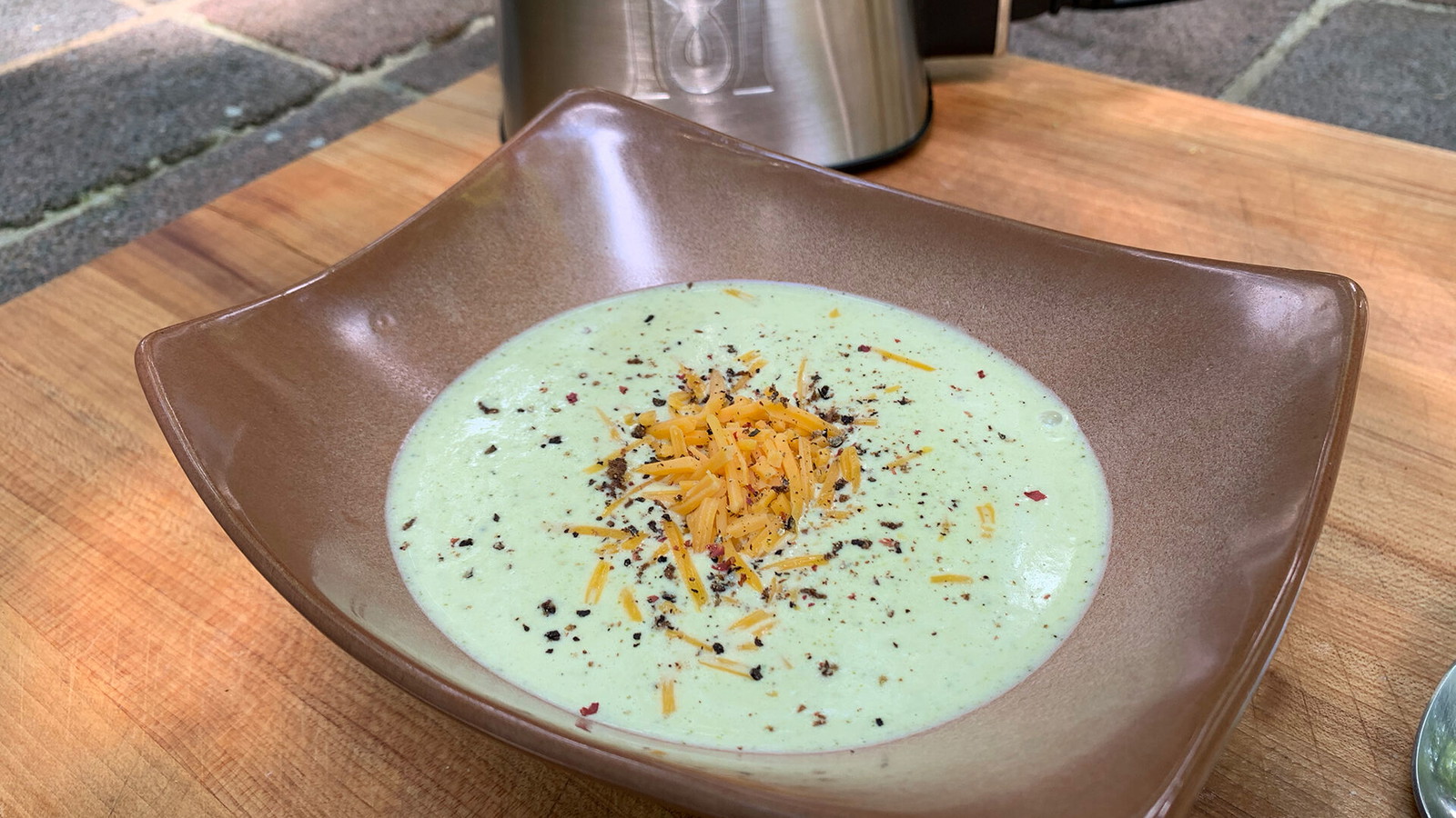 Image of Smoked Gouda and Broccoli Soup