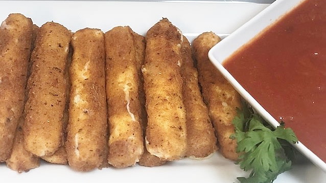 Image of Fried Mozzarella Cheese Sticks