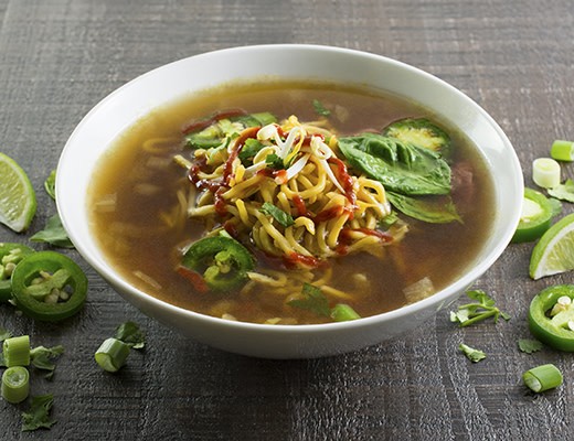 Image of Pho Style Beef and Sausage Noodle Soup