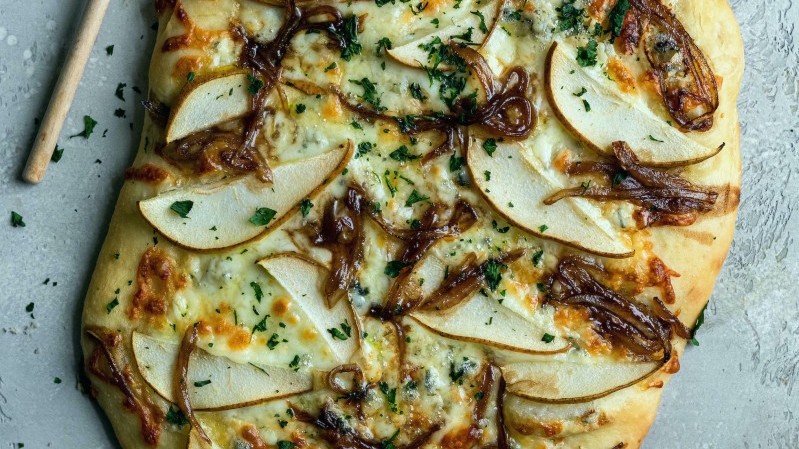 Image of Pear & Caramelized Onion Pizza