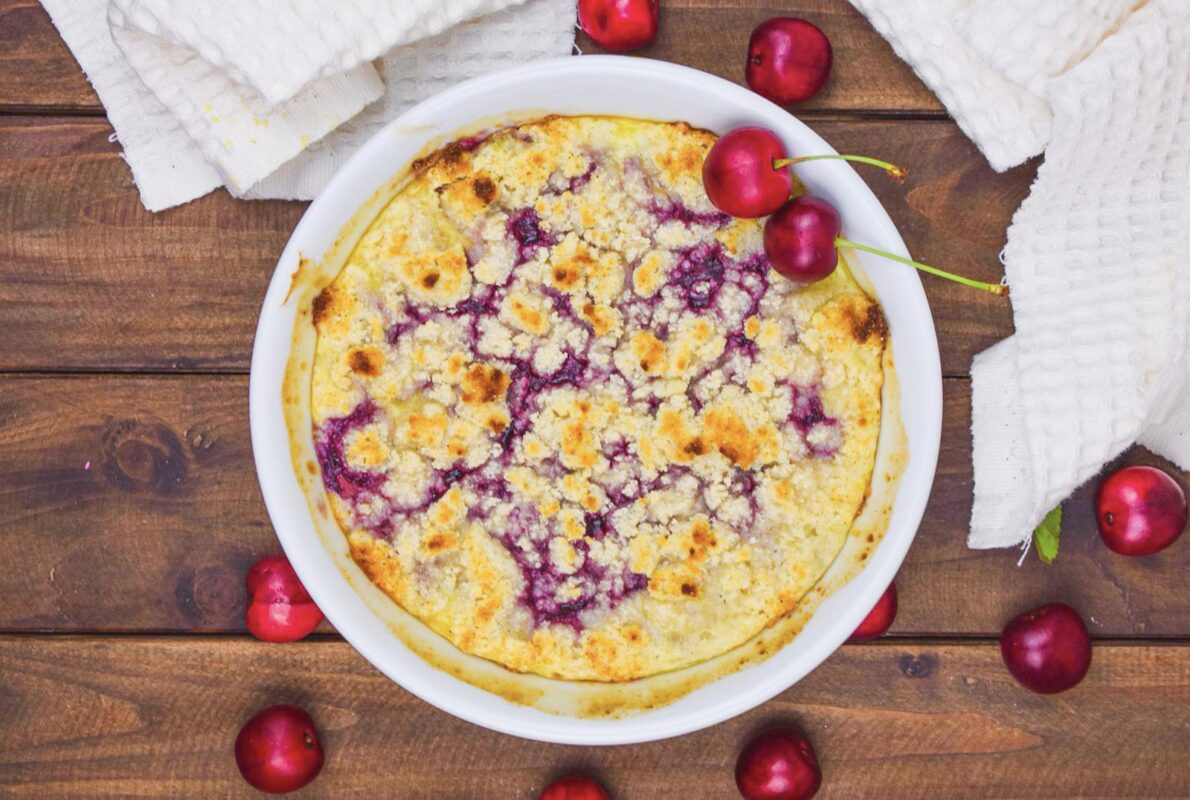 KIRSCHCRUMBLE-BOWL – Joana &amp; Mayra von MAKECAKE