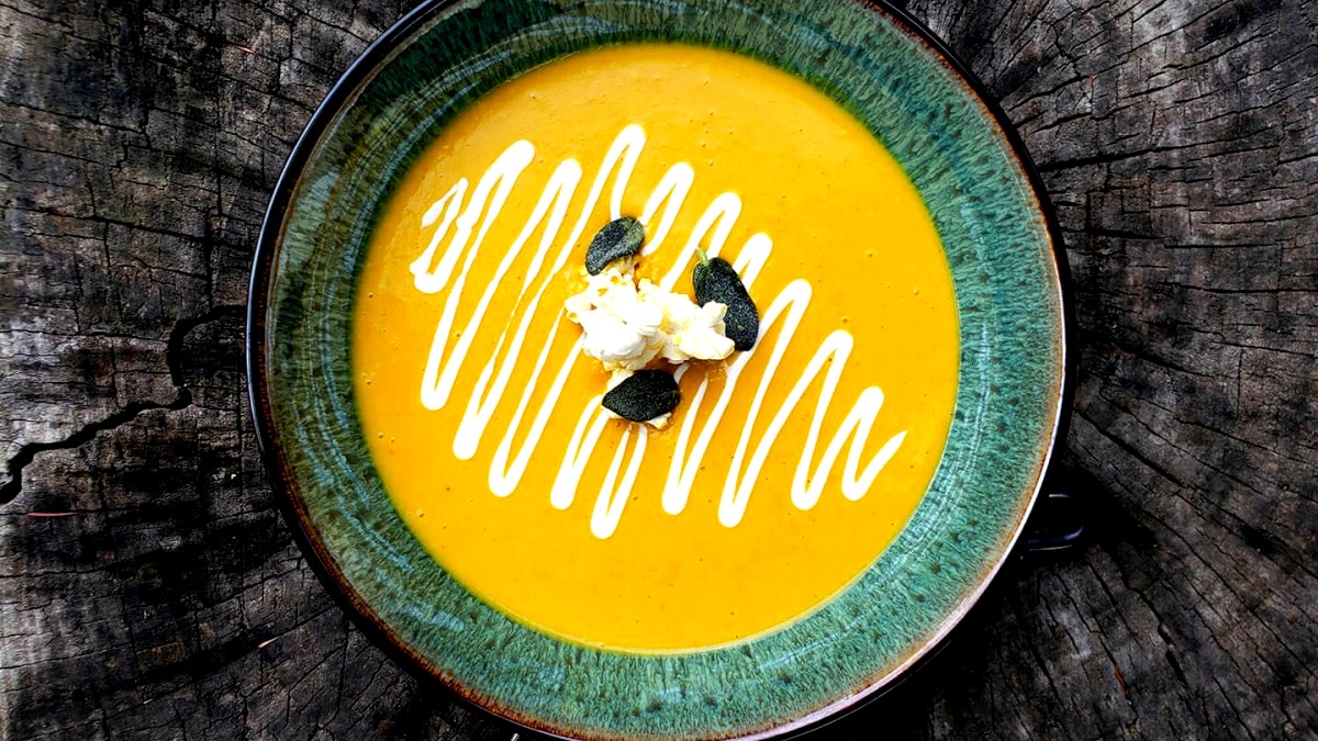 Image of Golden Autumn Squash Soup