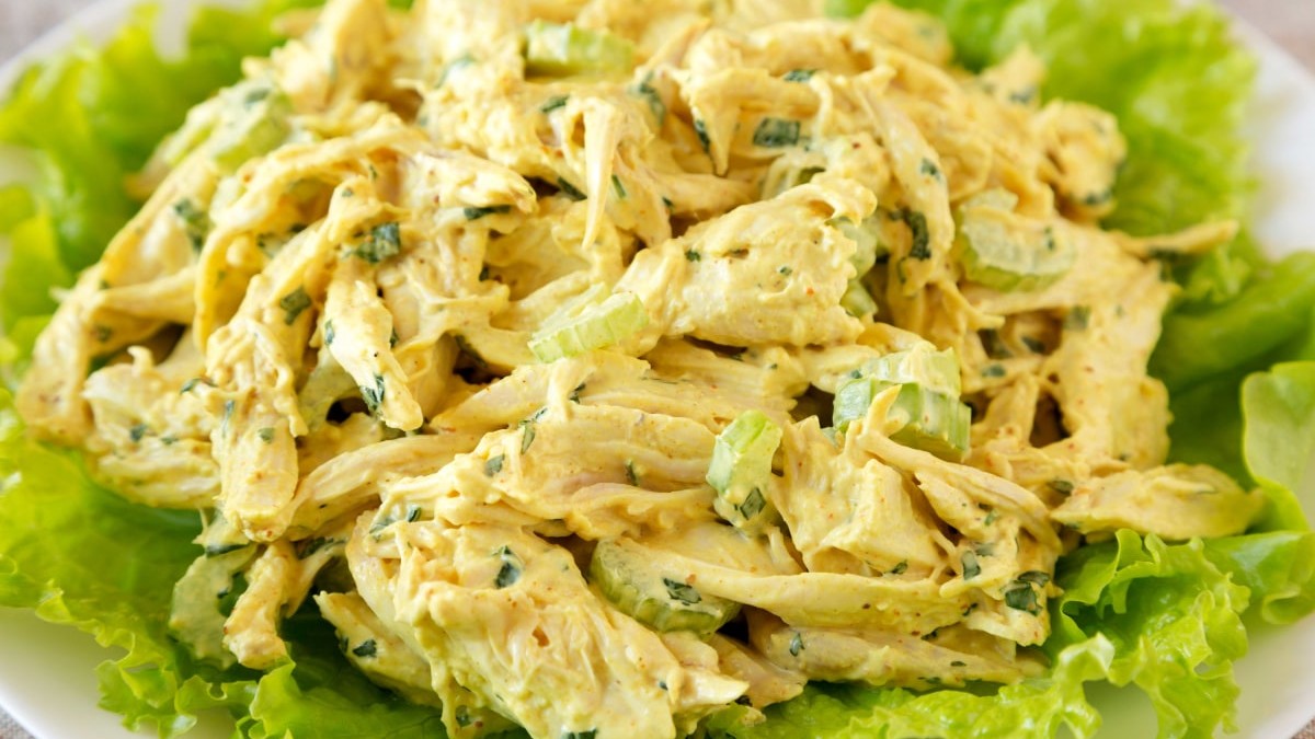 Keto Curry Turkey Salad