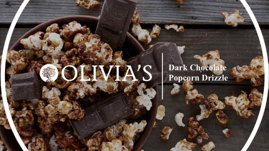 Image of Dark Chocolate Popcorn Drizzle