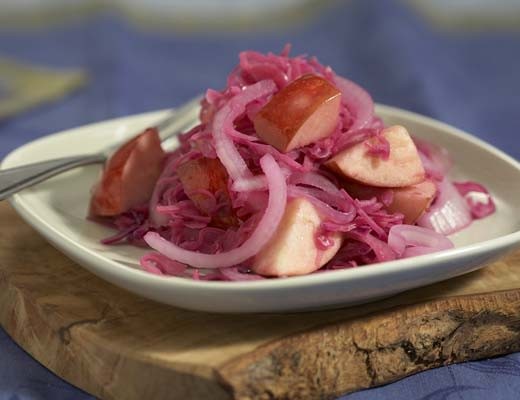 Image of Apple and Red Cabbage