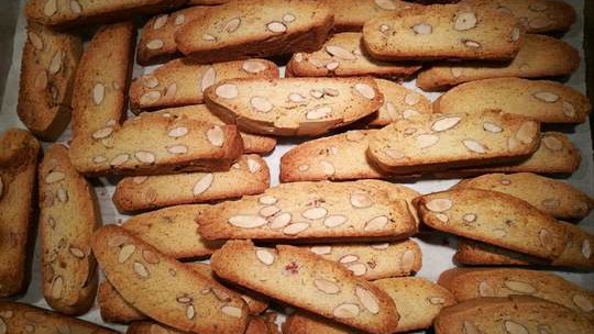 Image of Lemon Oil & Almond Biscotti