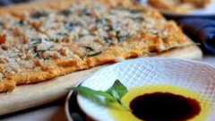 Image of Olivia's Lemon and Basil Flatbread Gluten Free