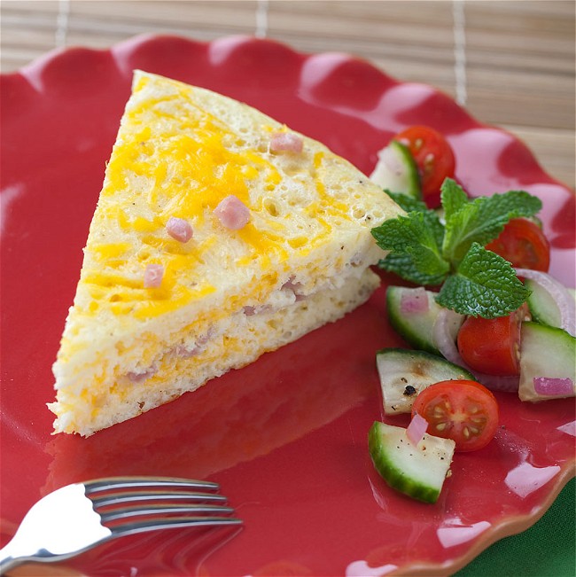 Image of Crustless Quiche Lorraine