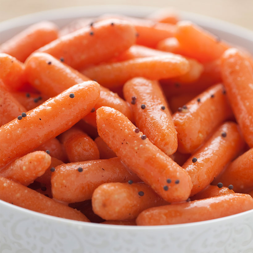 Carrots with Honey Mustard Glaze