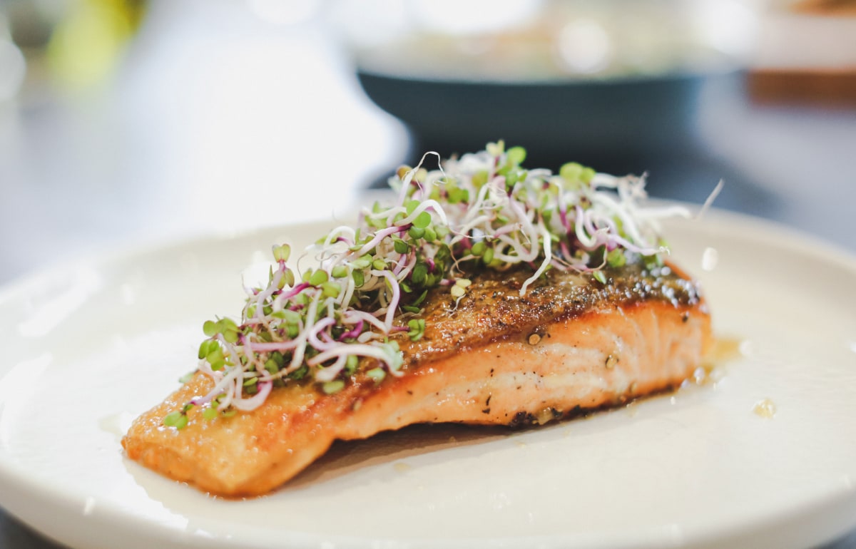 Miso Seared Salmon