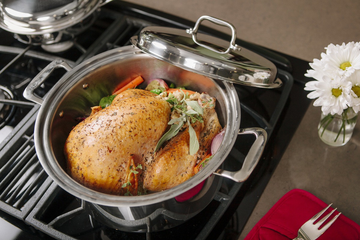 Juicy Oven-Free Holiday Turkey
