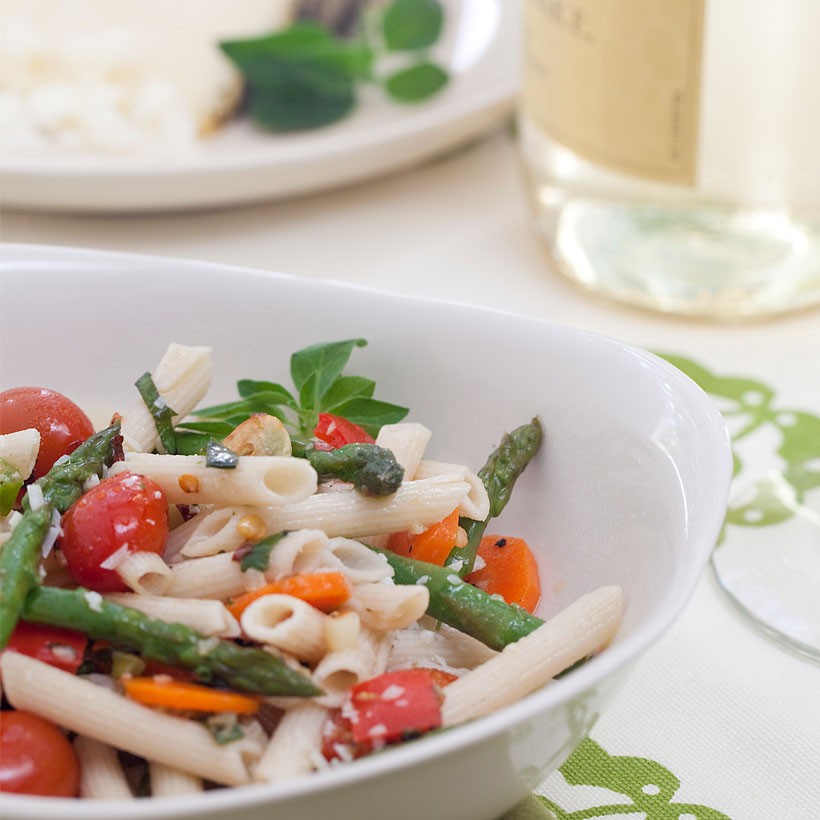 Mezze penne pasta - Vegetables by Crop's