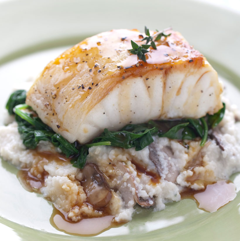 Pan - Seared Sea Bass