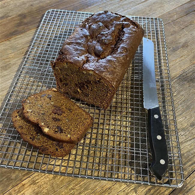 Image of Pumpkin Baharat Cranberry Loaf