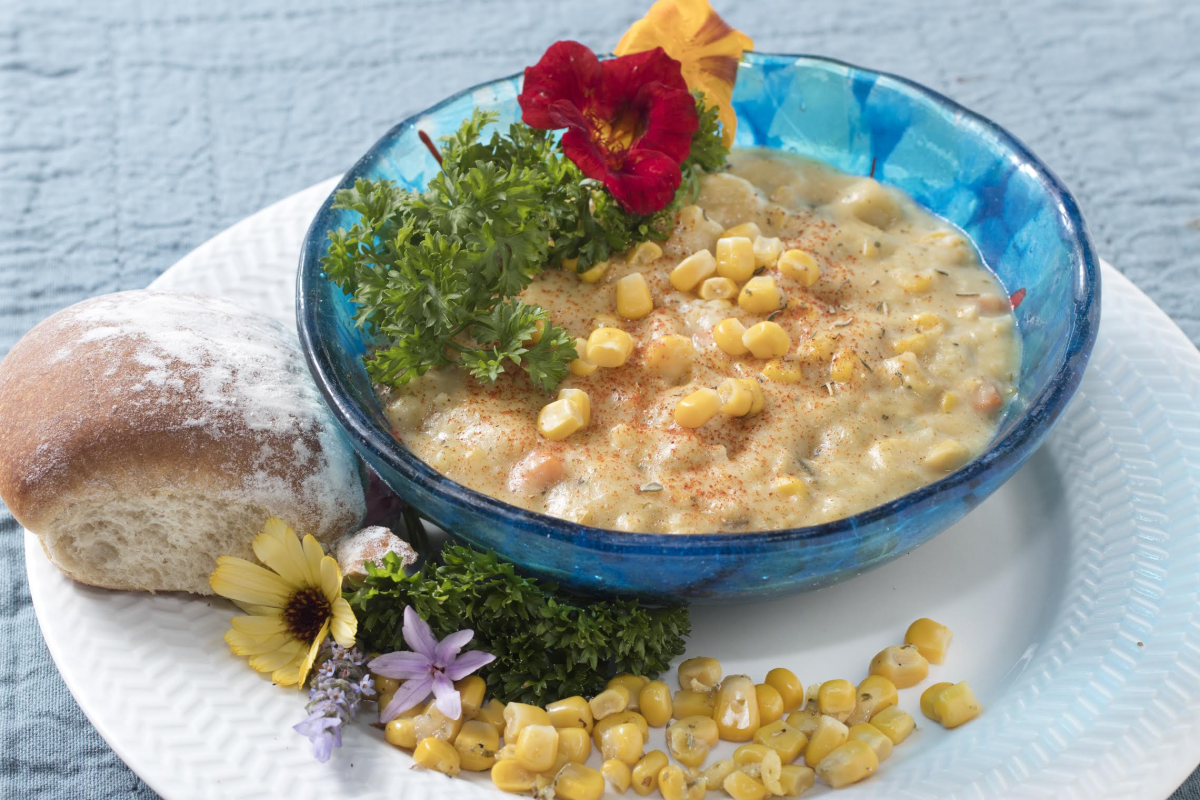 Hearty ʻUlu Corn Chowder