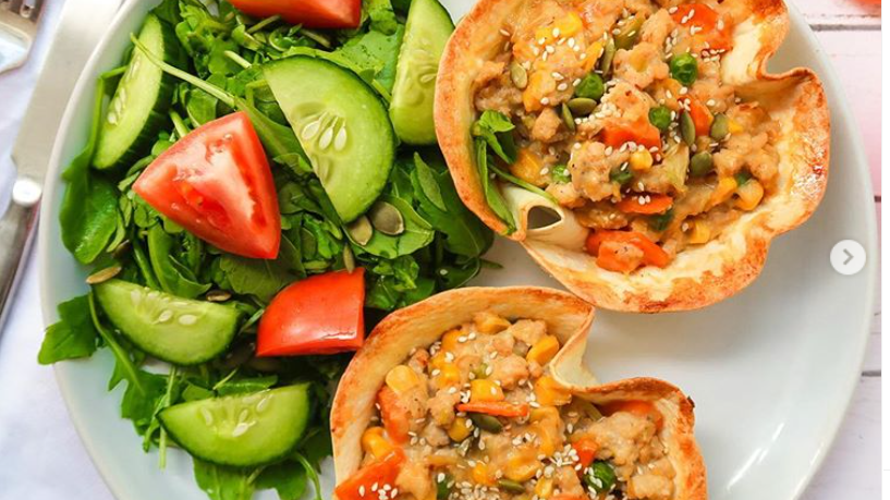 Image of LOW CARB CREAMY CHICKEN PIES